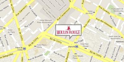 মানচিত্র, Moulin rouge