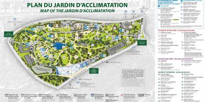 মানচিত্র Jardin d'Acclimatation